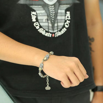 Pulsera Étnica de Cadena para Hombre - Estilo Puro - Image 3