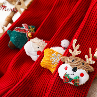 Enterizo de Medias de Algodón para Bebé - Diseño Navideño Primavera Otoño Invierno - Image 10