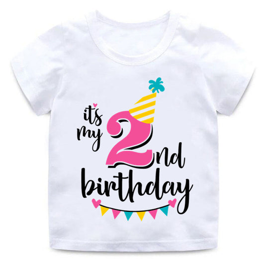 Playera Infantil con Número de Cumpleaños