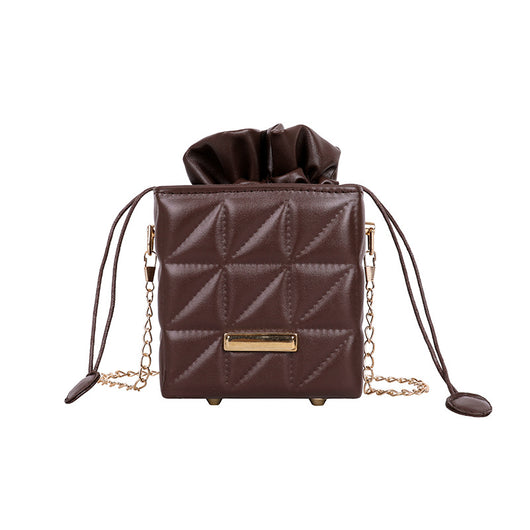 Bolsa Bandolera Bucket con Cadena de Moda - Image 12
