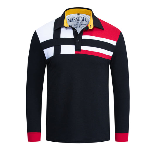 Polo Manga Corta Bicolor para Hombre