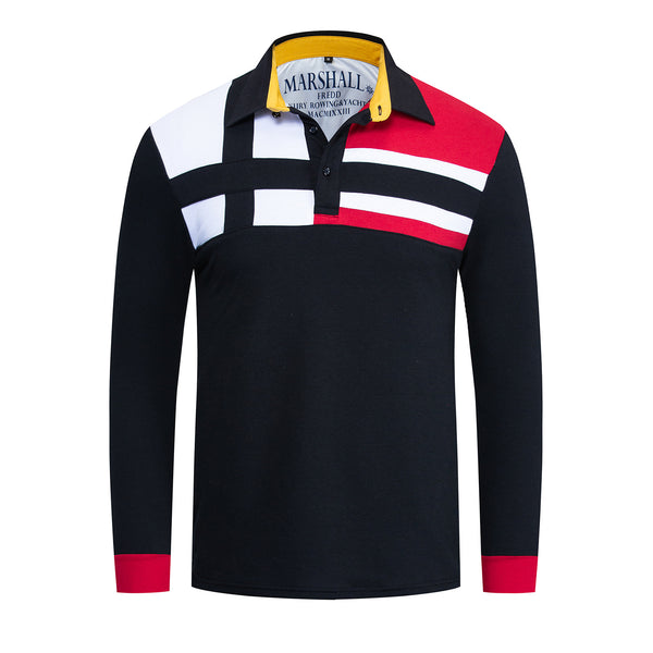 Polo Manga Corta Bicolor para Hombre