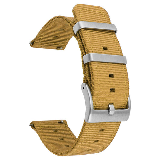 Correa de Reloj Nylon Tejida con Liberación Rápida Impermeable - Image 11