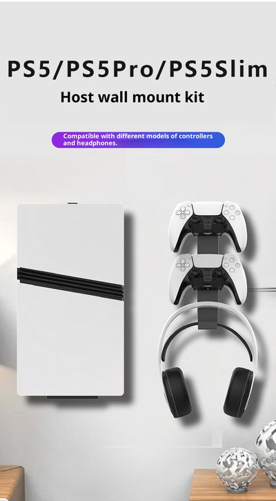 Repisa Universal para Pared con Soporte para Auriculares - Image 10