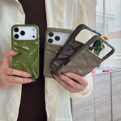 Funda Celular con Patrón Plisado 3D - Colores Otoño Invierno - Image 20
