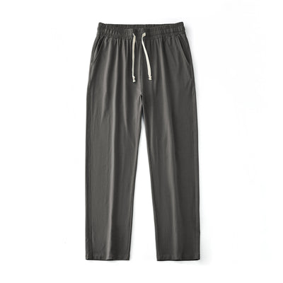 Pantalones Deportivos Rectos con Cordones para Hombre - Diseño Versátil - Image 14