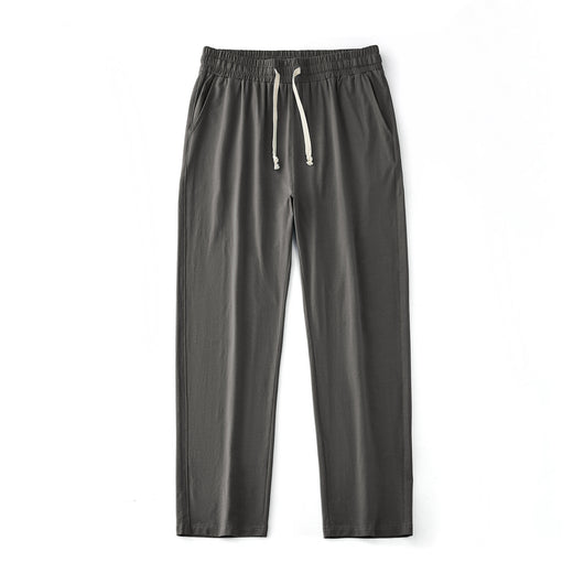 Pantalones Deportivos Rectos con Cordones para Hombre - Diseño Versátil - Image 14