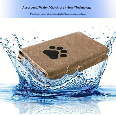 Toalla de Baño para Mascotas Secado Rápido Microfibra Extra Absorbente - Image 14