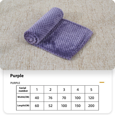 Manta de Felpa Coral para Perros - Comodidad Perfecta para el Descanso - Image 7