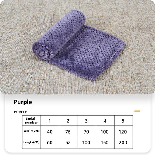 Manta de Felpa Coral para Perros - Comodidad Perfecta para el Descanso - Image 7
