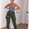 Women's Camouflage Capri Pants - Casual and Professional Style