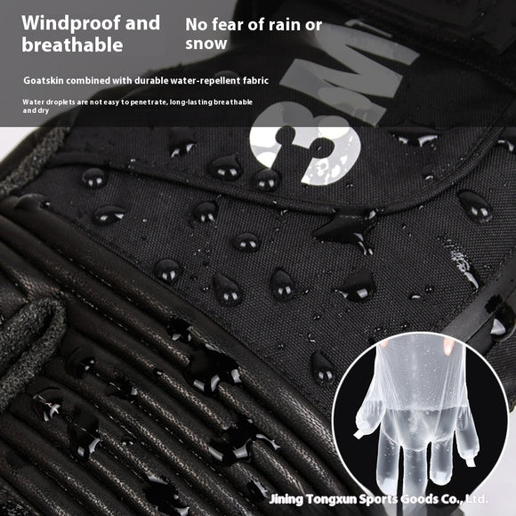 Guantes de Esquí Kevlar Tres Dedos Impermeables y Resistentes