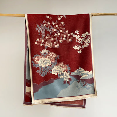 Bufanda de Oficina Invierno Cashmere Shanshui Huanyu - Calidez Profesional - Image 9