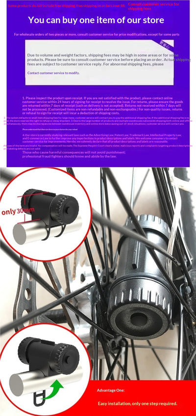 Accesorios Luminosos Coloridos para Bicicletas de Montaña - Image 18