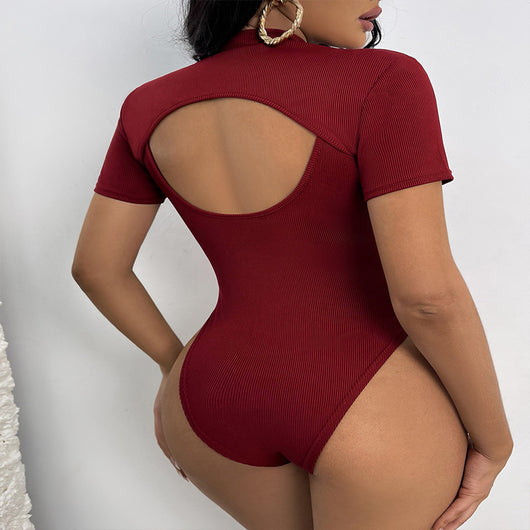 Jumpsuit Asimétrico sin Mangas - Diseño Moderno Primavera Verano - Image 3