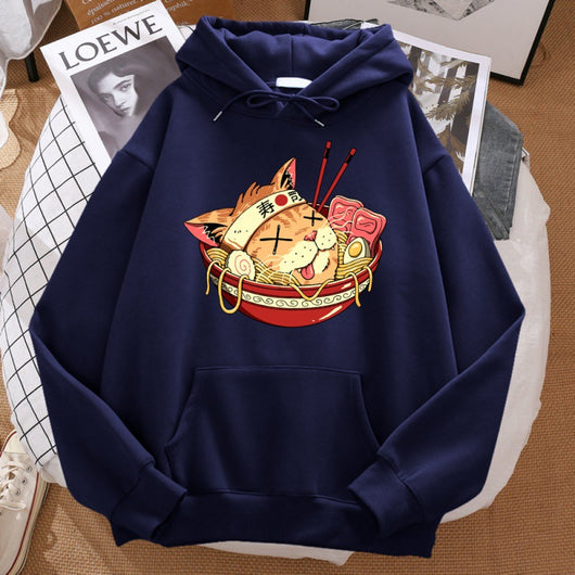Playera Streetwear Samurai Gato Ramen - Diseño Urbano Japonés - Image 26