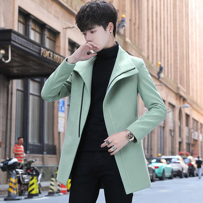 Abrigo de Lana Slim Fit Antiedad para Hombre - Image 3