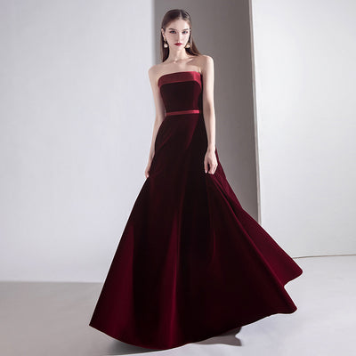 Vestido Largo Aura Queen Toast - Estilo Moderno y Elegante