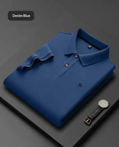 Polo de Algodón Piqué Mercerizad Doble Tejido con Cuello Solapa para Hombre - Image 10