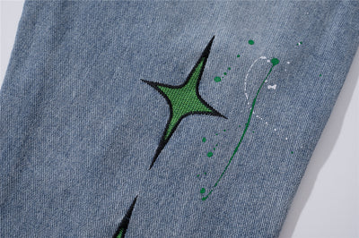 Pantalones Acampanados Sueltos Estilo Urbano Europeo y Americano - Image 11