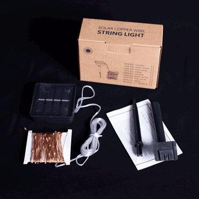 Guirnalda Solar de 200 LED con Alambre de Cobre - Image 16