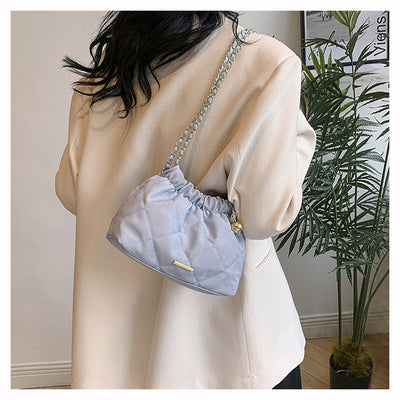 Bolsa Mensajera de Cadena Rombo Elegante para Viajero - Image 21
