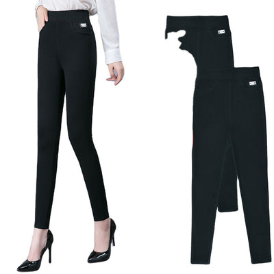 Pantalones Ajustados de Lana Polar con Efecto Mágico - Image 12