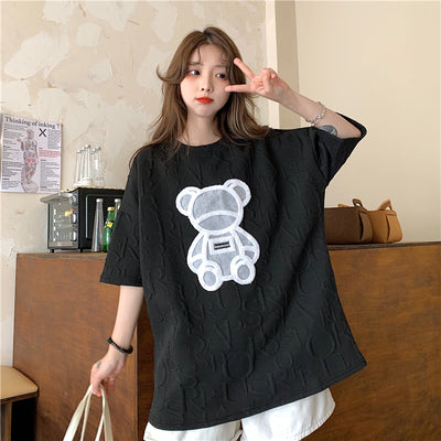 Camiseta Holgada de Manga Corta para Mujer - Image 17