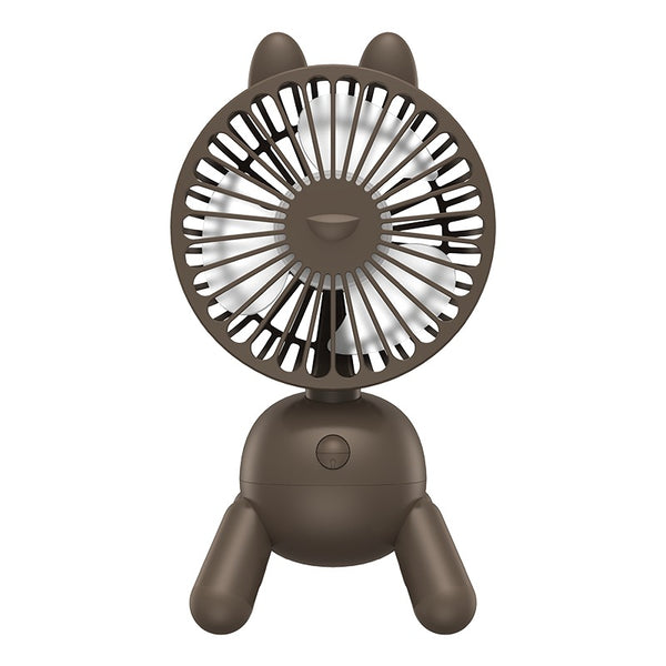 Ventilador de Escritorio USB Recargable Silencioso con Cabeza Móvil - Image 5