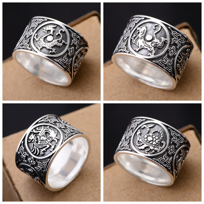 Anillo Ancho de Dedo Índice con Personalidad Creativa - Image 4