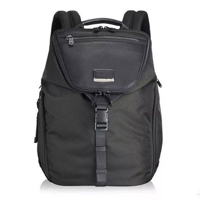 Mochila Elegante de Nylon y Cuero - Diseño Minimalista - Image 6
