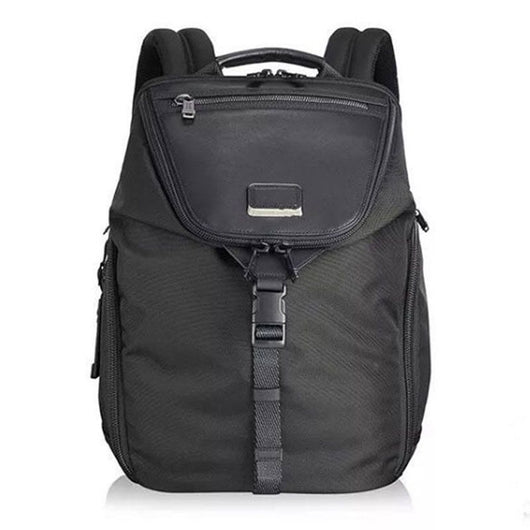 Mochila Elegante de Nylon y Cuero - Diseño Minimalista - Image 6