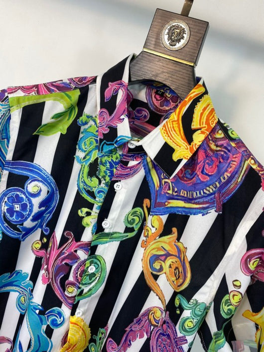 Camisa Playera Estampada para Hombre - Tendencia de Moda Europea y Americana - Image 12