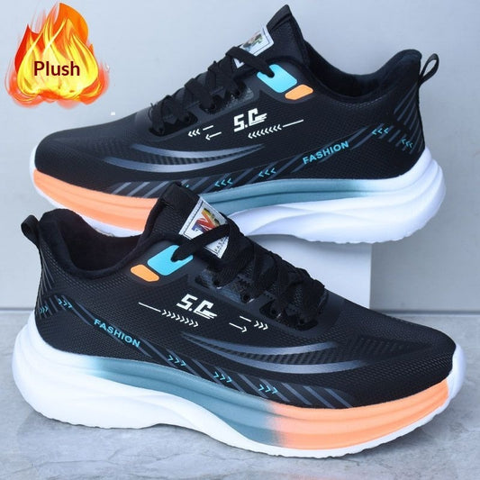 Zapatos Casuales Deportivos de Cuero con Suela Flexible e Impermeable - Image 2