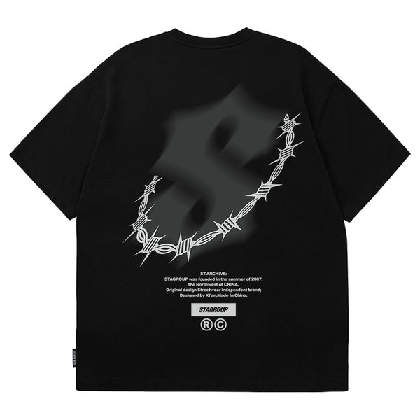Camiseta Retro Americana de Manga Corta para Hombre - Verano - Image 6