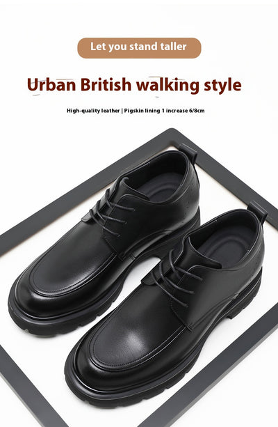 Zapatos Formales de Cuero con Plantilla Elevadora para Hombre - Image 13