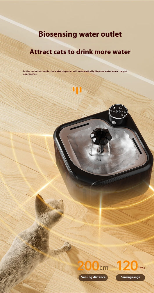 Dispensador Automático de Agua para Mascotas con Tecnología de Inducción Inalámbrica - Image 10