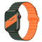 Dark Verde With Naranja 38to40to41 Mm
