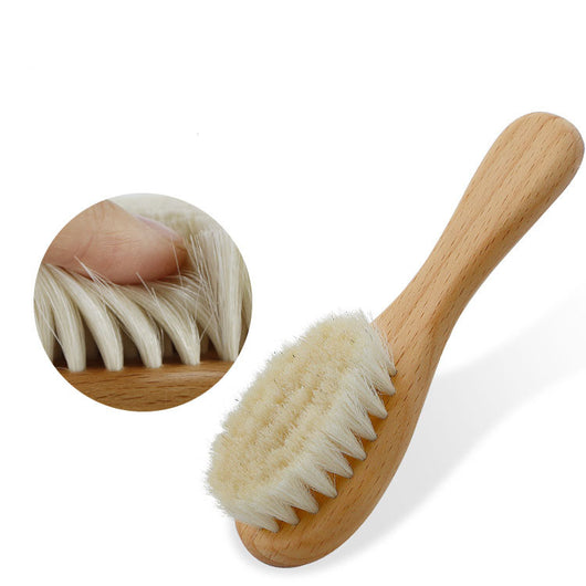 Set de Cepillos de Lana para Bebé - Ducha y Limpieza Suave - Image 4