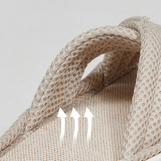 Pantuflas Elegantes de Lino Premium para Pareja - Moda Sofisticada para el Hogar - Image 4