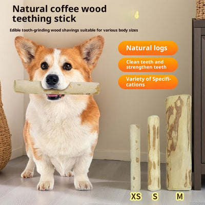 Palo Masticable de Madera de Café para Perros