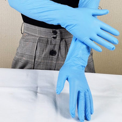 Guantes Desechables de Látex Alargados 18 Pulgadas - Image 5