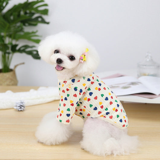 Playera Base Bicolor para Mascotas de Dos Patas - Image 11