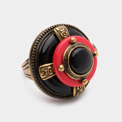 Anillo Vintage de Ágata Natural con Abeja para Hombre y Mujer - Image 19