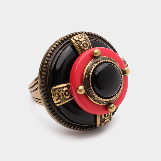 Anillo Vintage de Ágata Natural con Abeja para Hombre y Mujer - Image 19