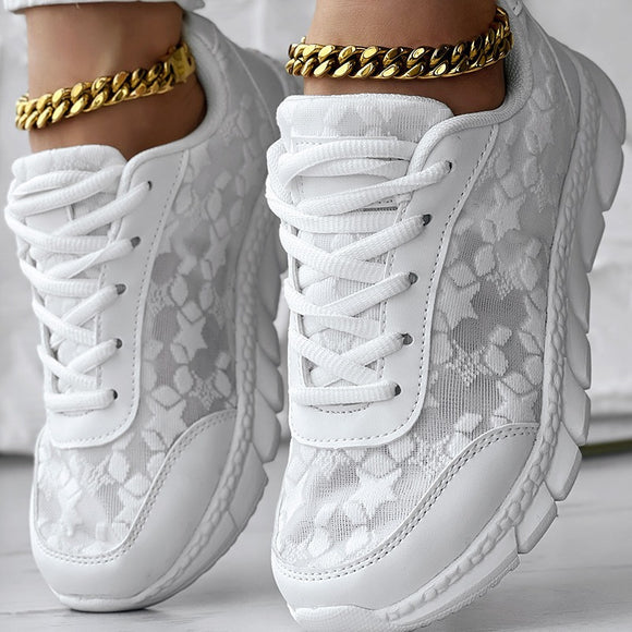 Zapatillas Deportivas Ligeras y Transpirables para Mujer - Comodidad Máxima
