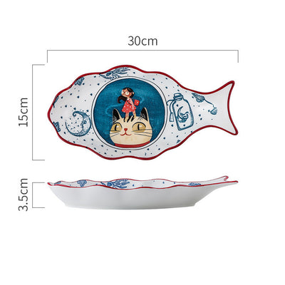 Plato Grande Nórdico para Pescado al Vapor - Compatible con Microondas - Image 8
