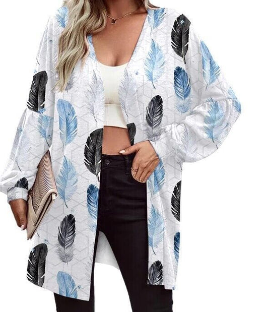 Cardigan Estampado de Manga Larga para Mujer - Image 9