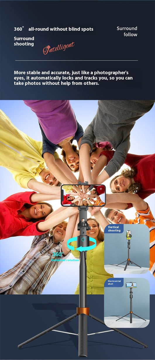 Palo Selfie con Seguimiento Facial Inteligente y Bluetooth - Image 12