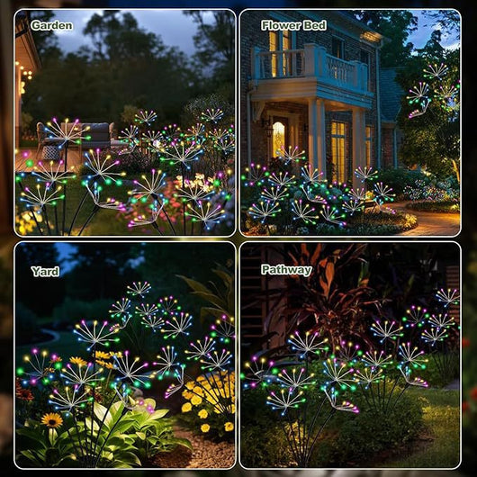 Cadena de Luces Solares de Cobre para Jardín - Decoración LED Festiva - Image 3